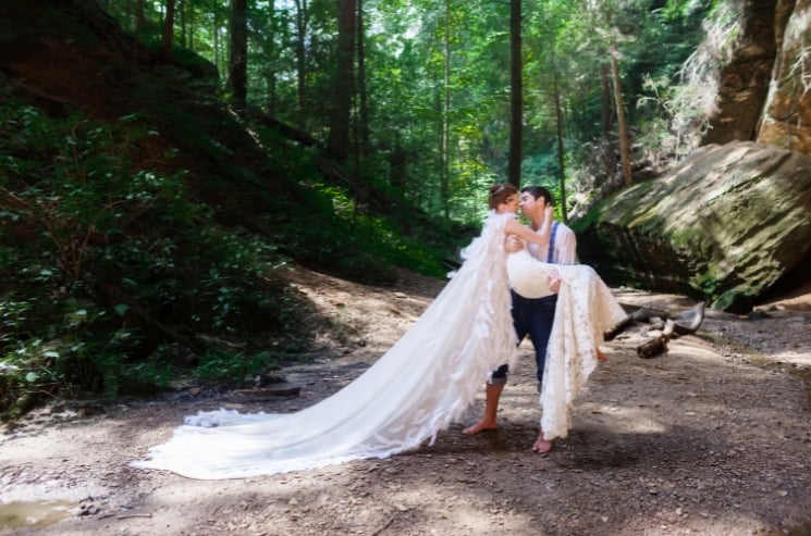 Svatba v lese: 13 tipů, jak naplánovat dokonalou lesní svatbu 2