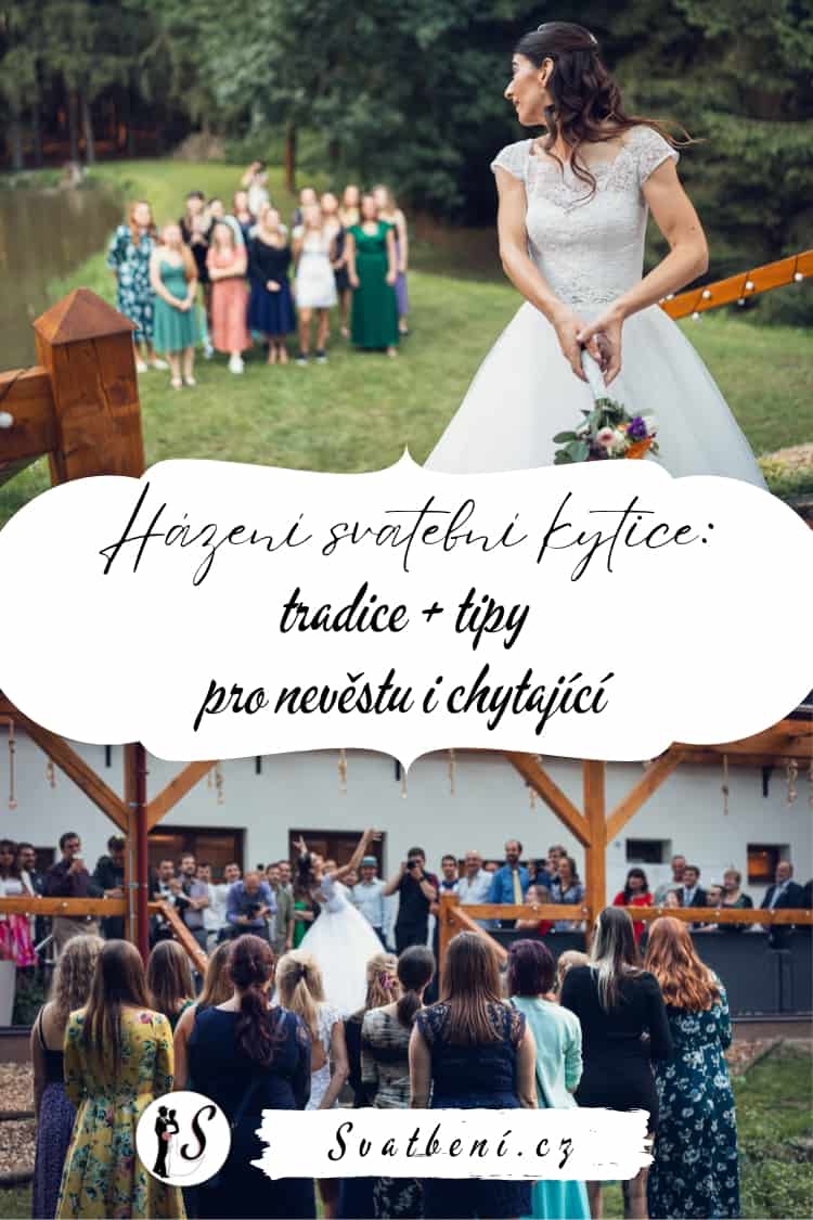 Házení svatební kytice: tradice + tipy pro nevěstu i chytající