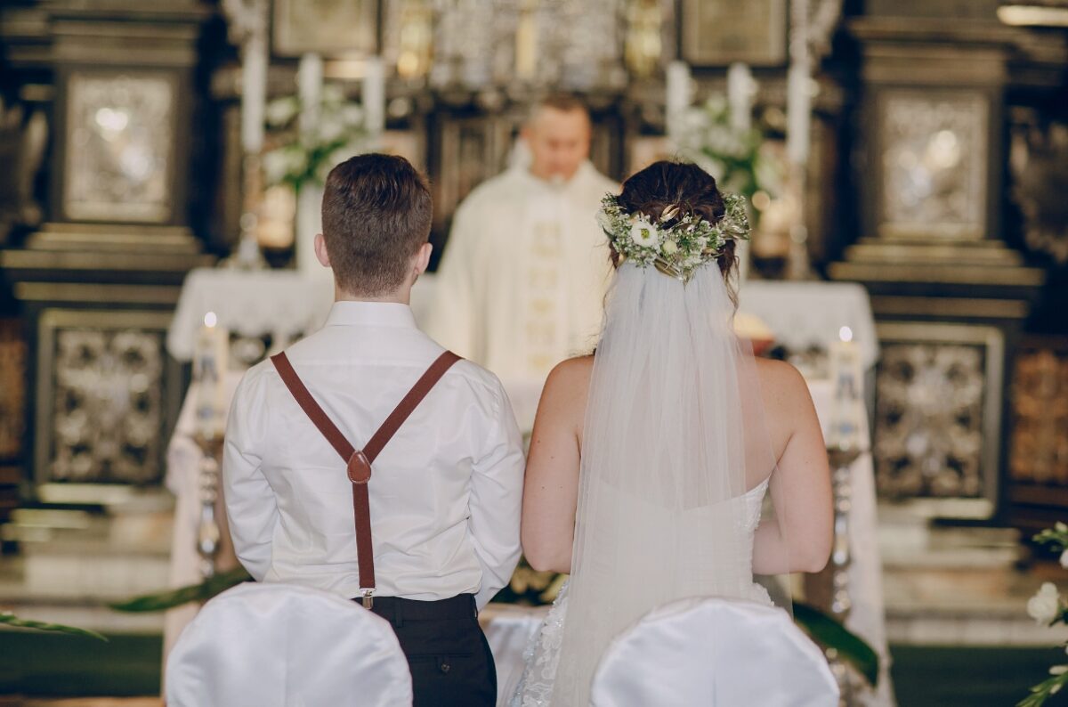 Svatba v kostele